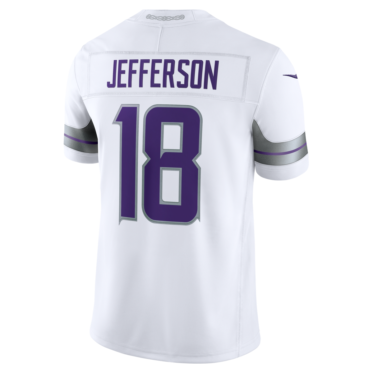 Minnesota Vikings Justin Jefferson Nike White Alternate Vapor F.U.S.E. Stitched Limited Jersey