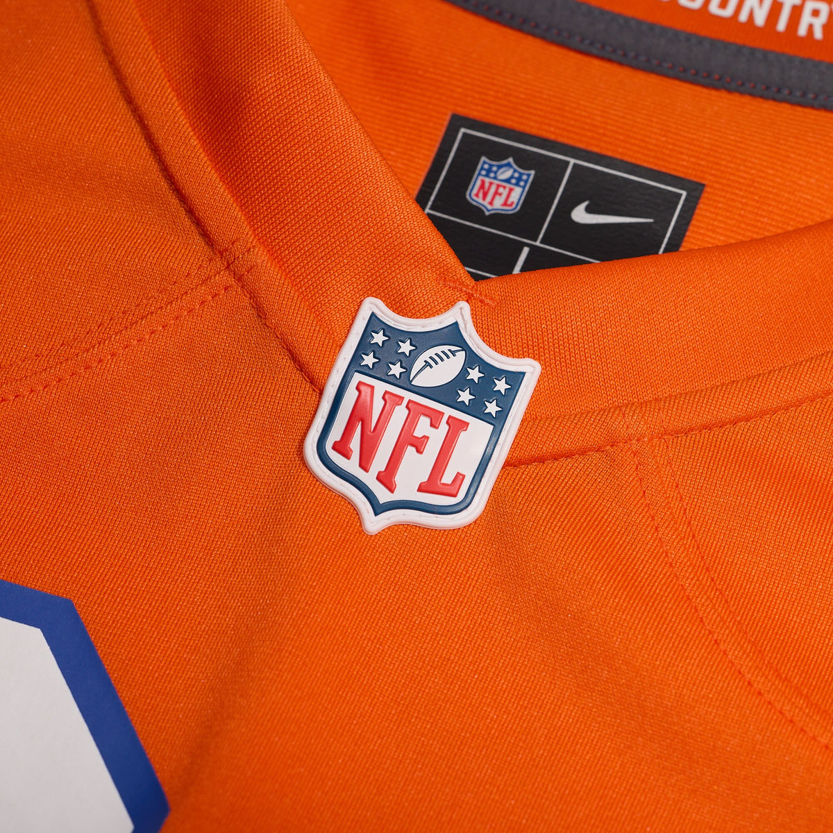 Denver Broncos Patrick Surtain II Nike Orange Mile High Collection 1977 Throwback Player Game Jersey
