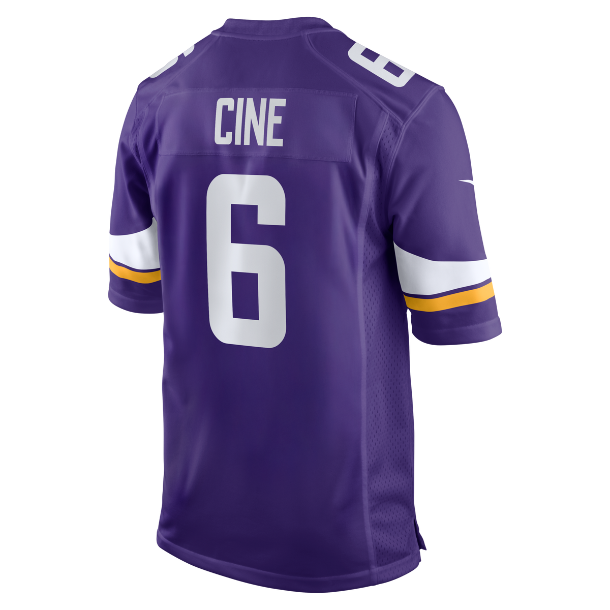 Minnesota Vikings Lewis Cine Nike Purple Game Player Jersey