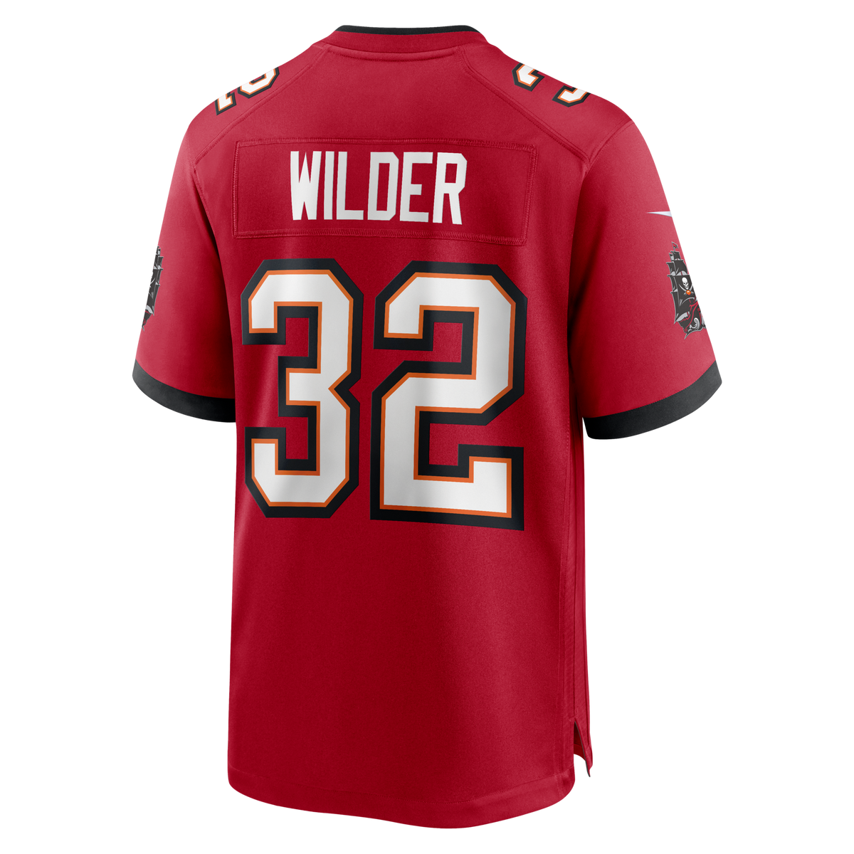 Tampa Bay Buccaneers James Wilder Nike Red Game Retired Player Jersey
