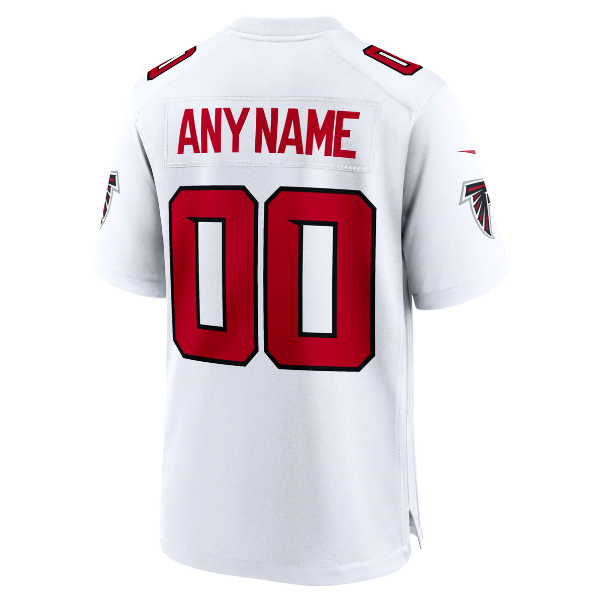 Atlanta Falcons Nike White Custom Game Jersey