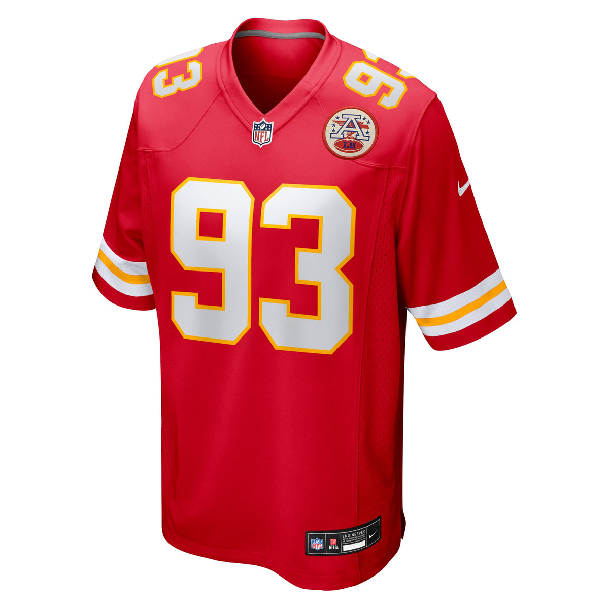 Kansas City Chiefs Zacch Pickens Nike Red Team Game Jersey