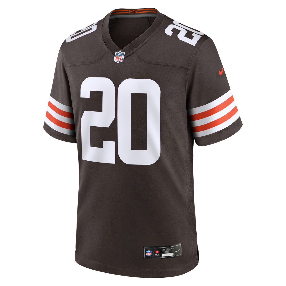 Cleveland Browns Greg Newsome II Nike Brown Game Jersey