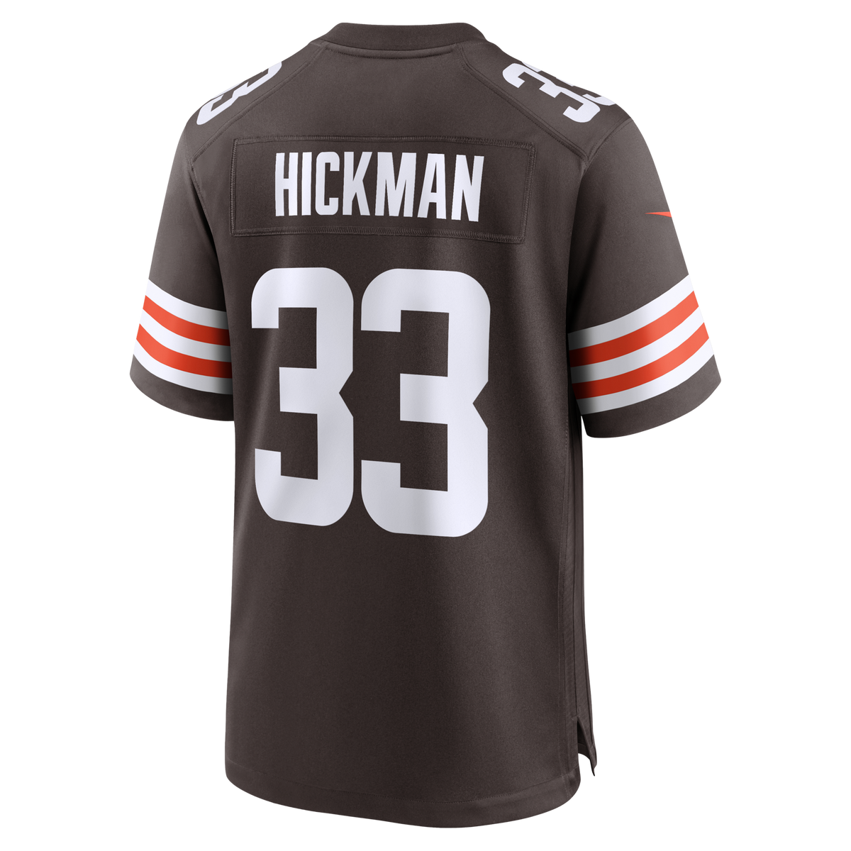 Cleveland Browns Ronnie Hickman Nike Brown Team Game Jersey