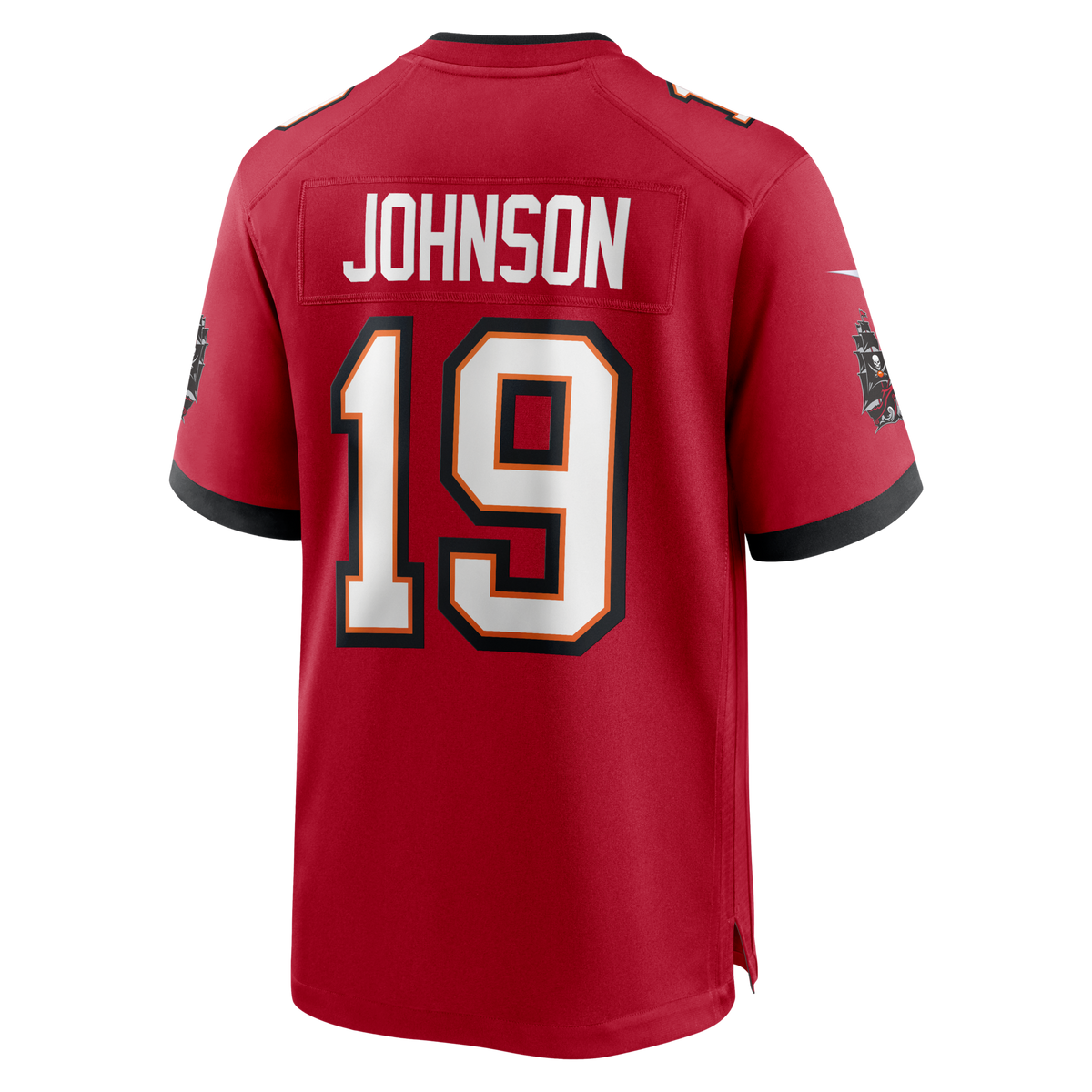 Tampa Bay Buccaneers Keyshawn Johnson Nike Red Game Retired Player Jersey