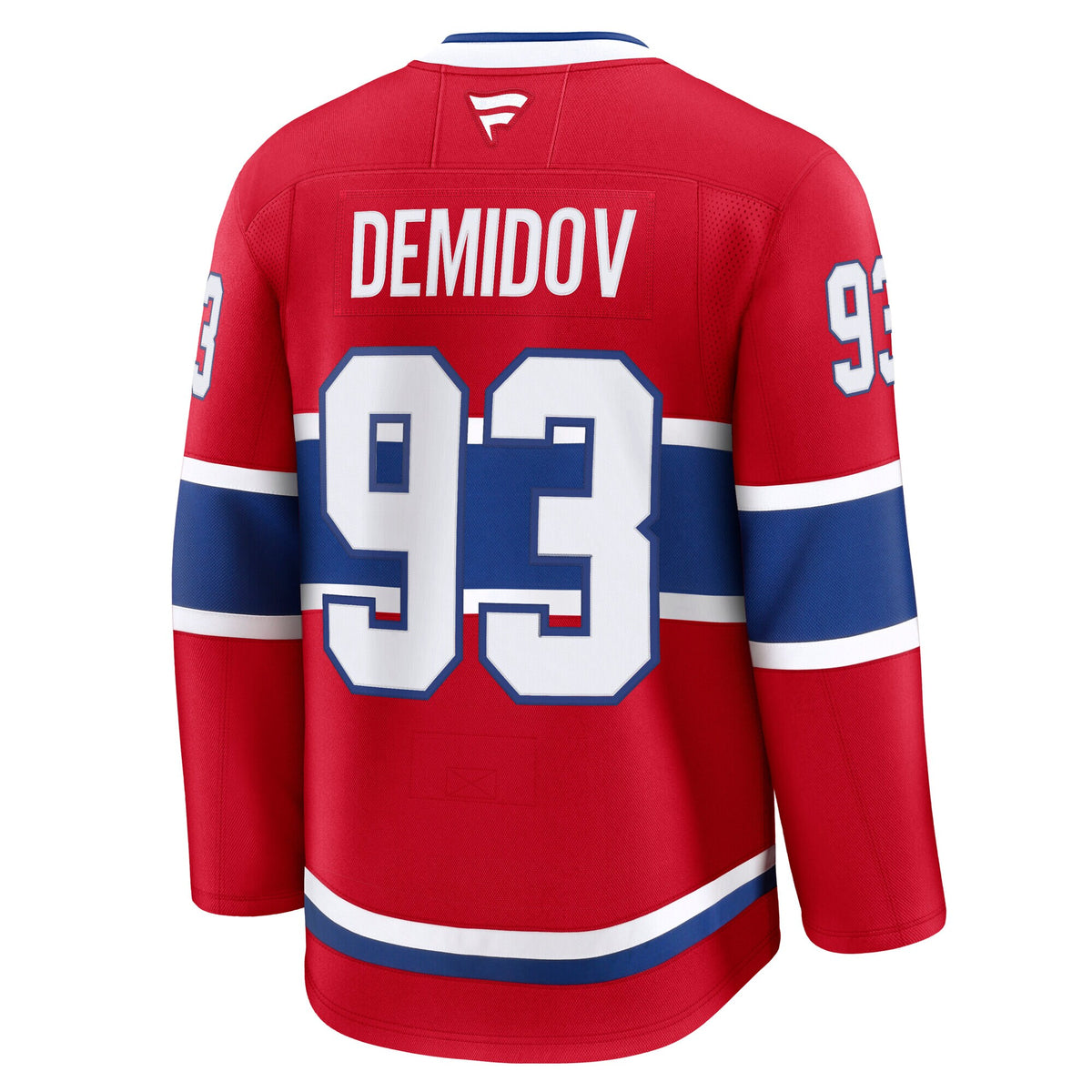 Montreal Canadiens Ivan Demidov Fanatics Red Home Premium Jersey