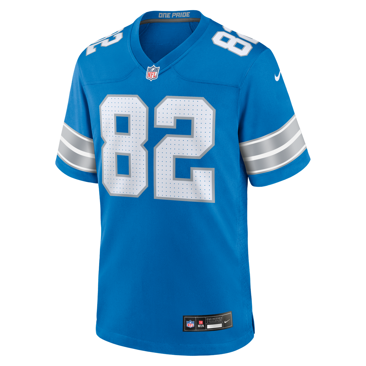 Detroit Lions Thomas Gordon Nike Blue Team Game Jersey