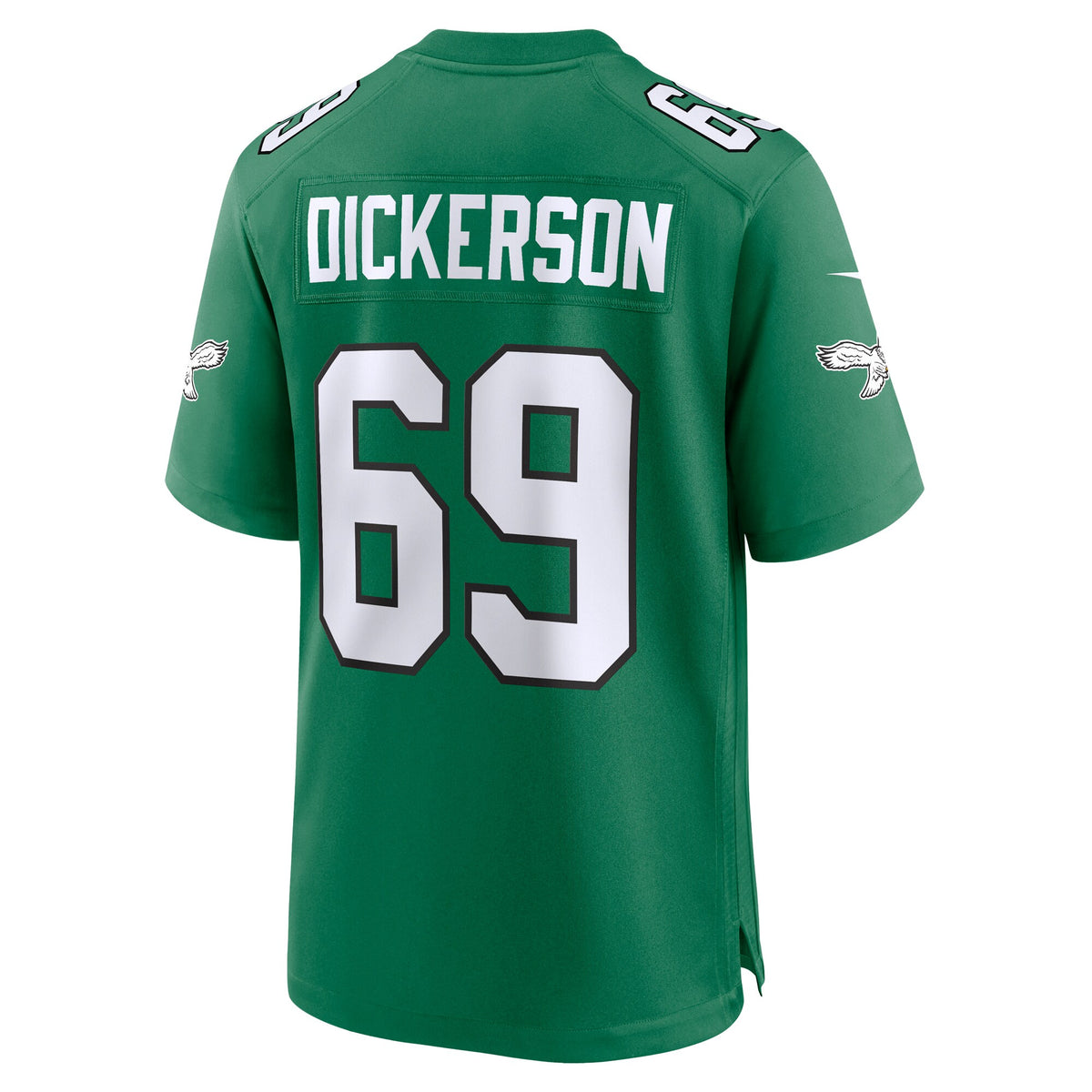 Philadelphia Eagles Landon Dickerson Nike Kelly Green Alternate Game Jersey