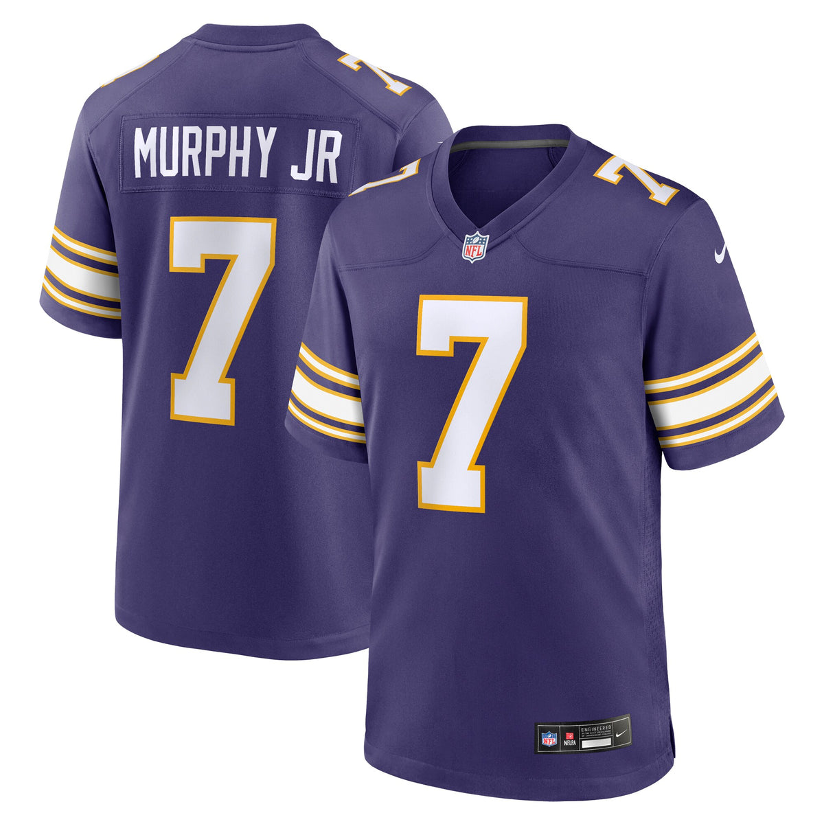 Minnesota Vikings Byron Murphy Jr. Nike Purple Alternate Game Jersey