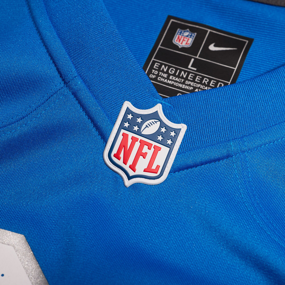 Detroit Lions Malcolm Rodriguez Nike Blue Game Jersey