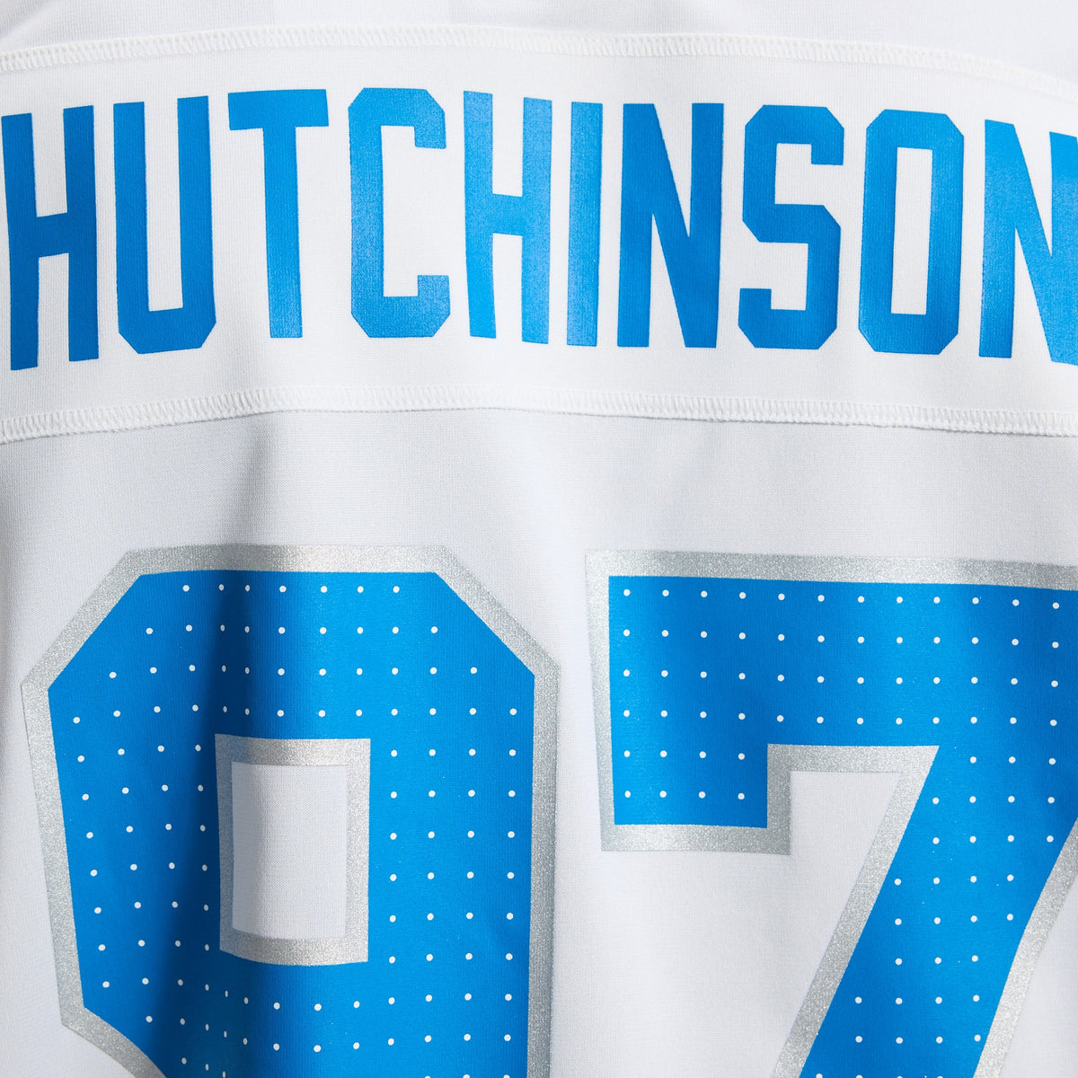 Detroit Lions Aidan Hutchinson Nike White Game Jersey