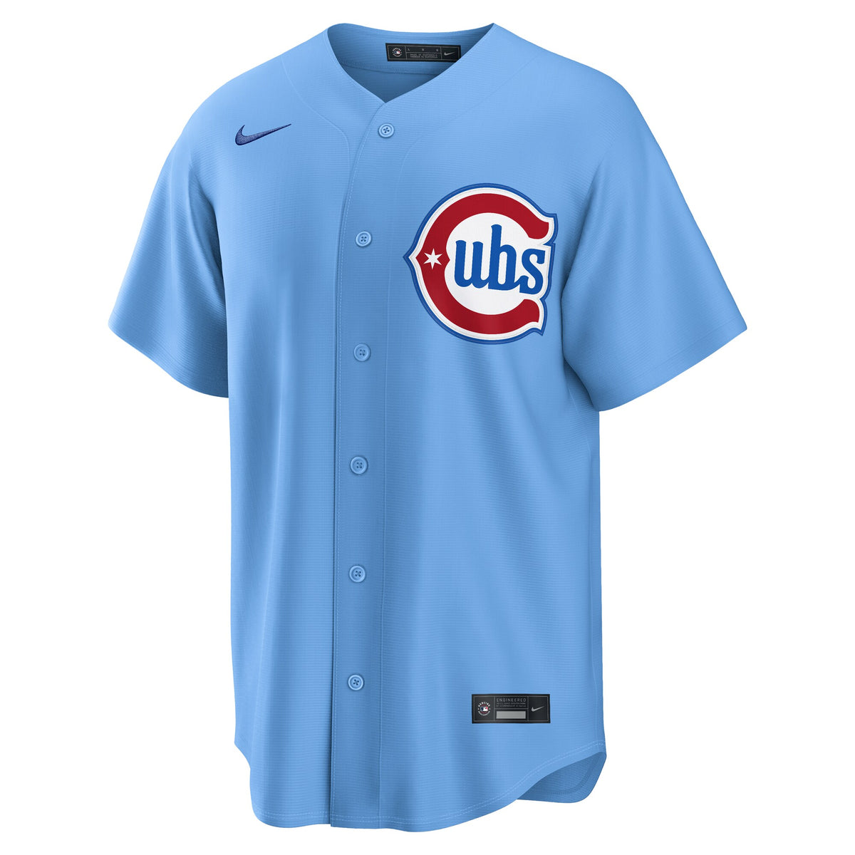 Chicago Cubs Dansby Swanson Nike Light Blue Alternate Replica Jersey