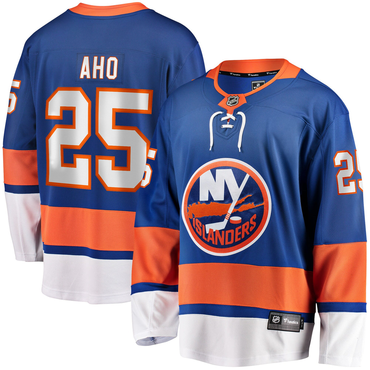 New York Islanders Sebastian Aho Fanatics Royal Home Breakaway Player Jersey