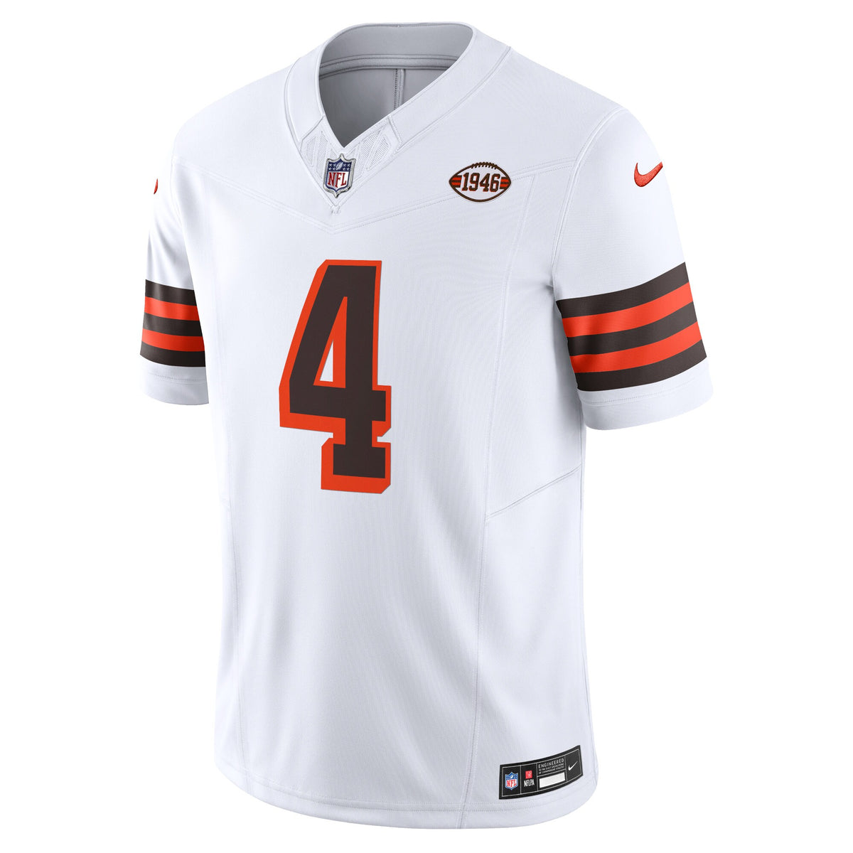 Cleveland Browns Deshaun Watson Nike White Vapor F.U.S.E. Limited Jersey