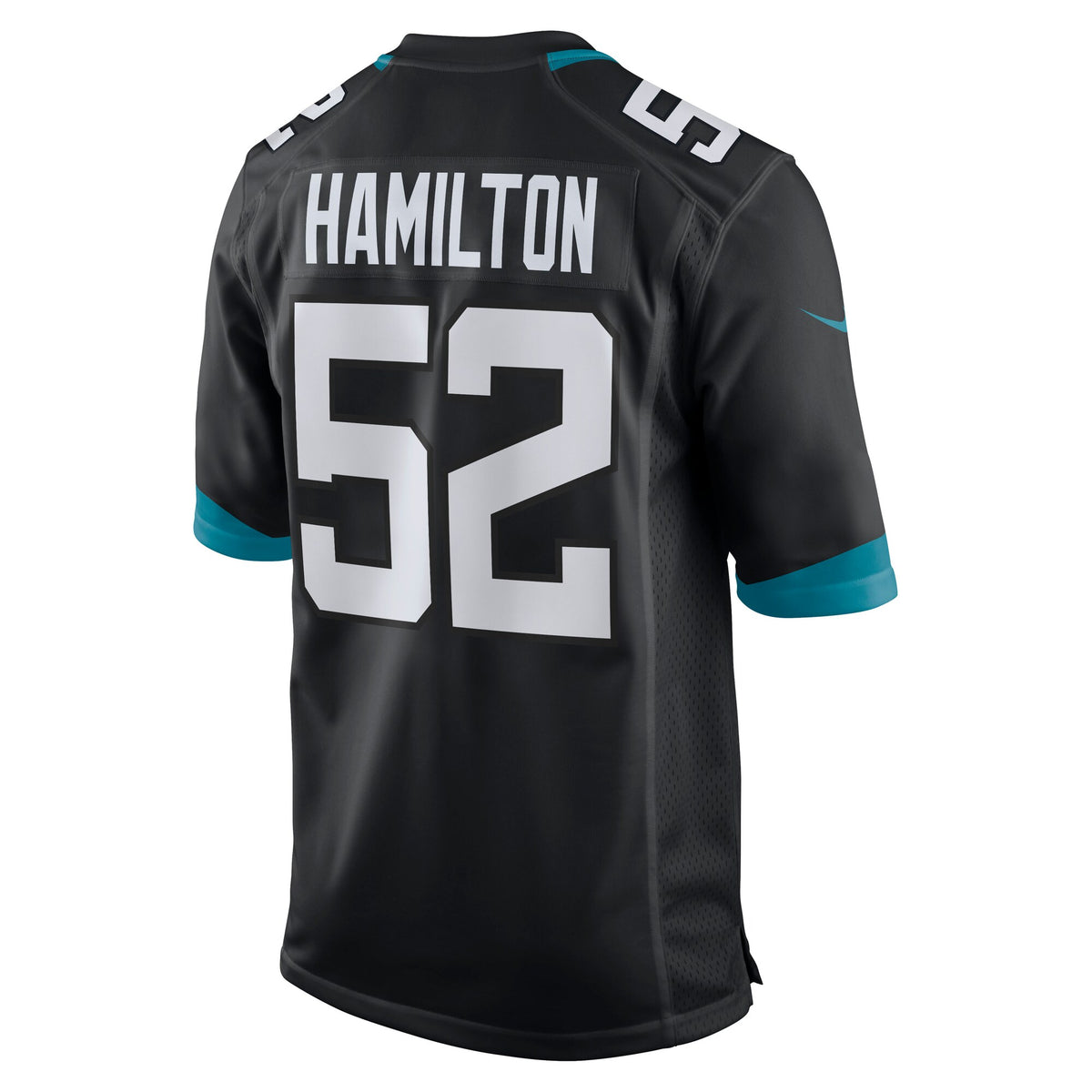 Jacksonville Jaguars DaVon Hamilton Nike Black Game Jersey