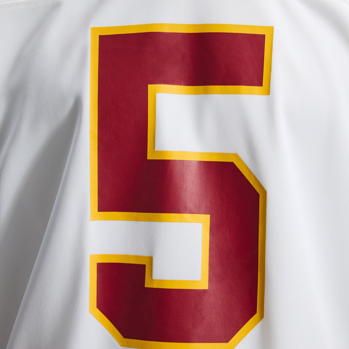 Washington Commanders Jayden Daniels Nike White Game Super Bowl Era Jersey