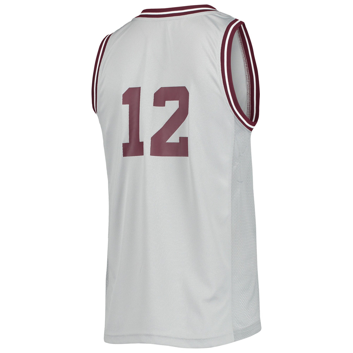 #12 Texas A&M Aggies adidas Reverse Retro Jersey - Gray
