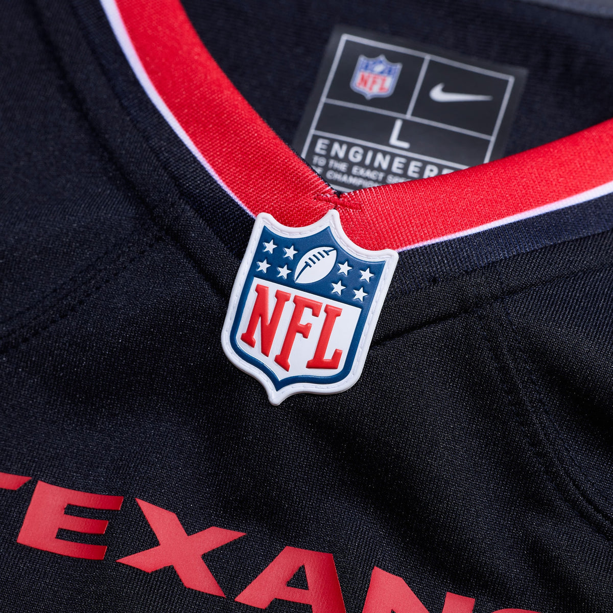 Houston Texans Dameon Pierce Nike Navy Game Jersey