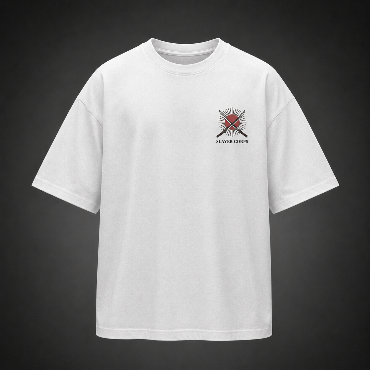 White t-shirt with Demon Slayer Breath Of Battle graphic – photo 2