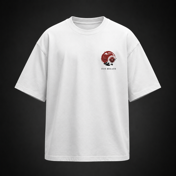 White t-shirt with Demon Slayer Demon Hunter Squad graphic – photo 2
