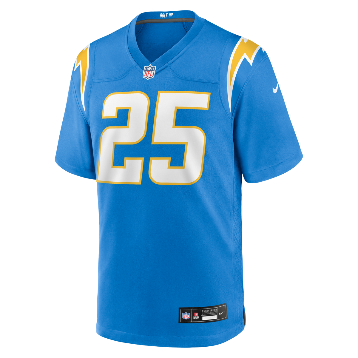 Los Angeles Chargers Joshua Kelley Nike Powder Blue Game Jersey