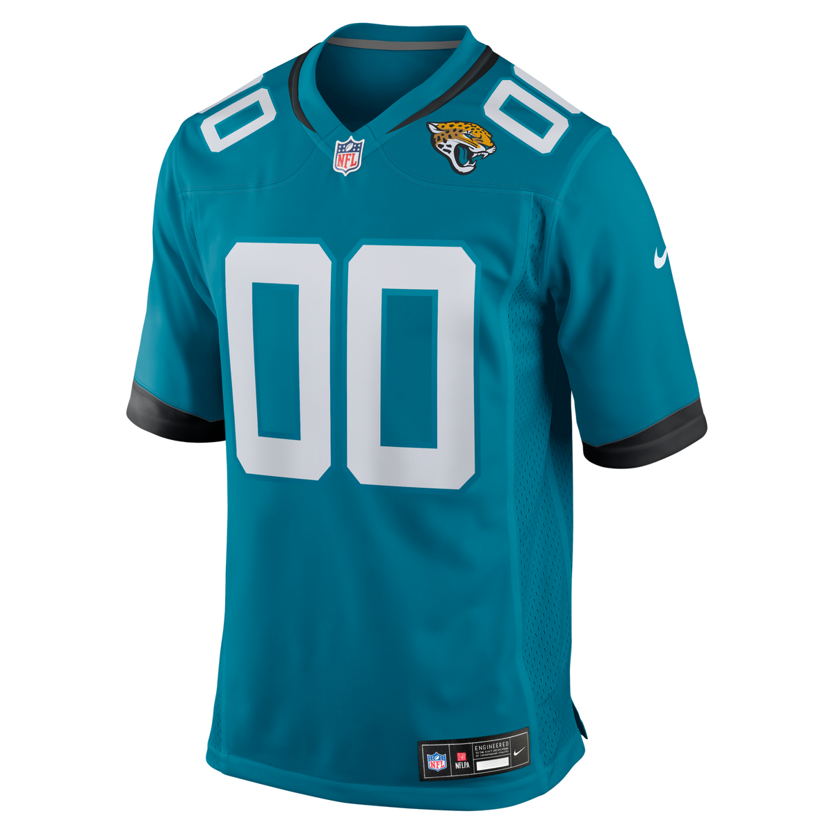Jacksonville Jaguars Nike Teal Custom Team Game Jersey