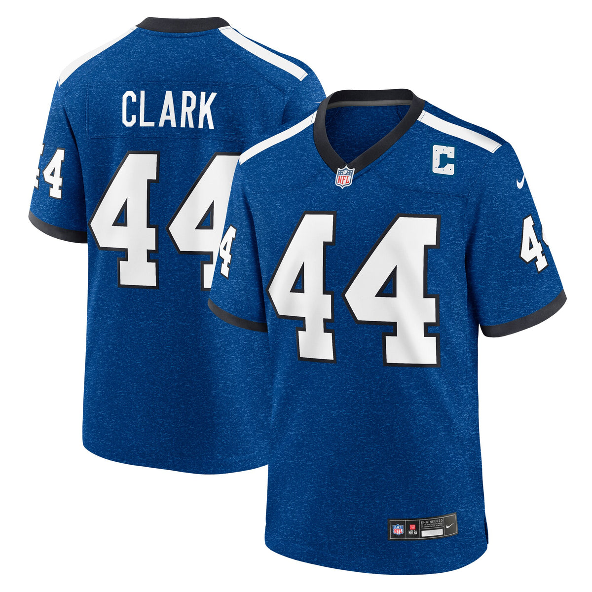 Indianapolis Colts Dallas Clark Nike Blue Retired Player Alternate Game Jersey