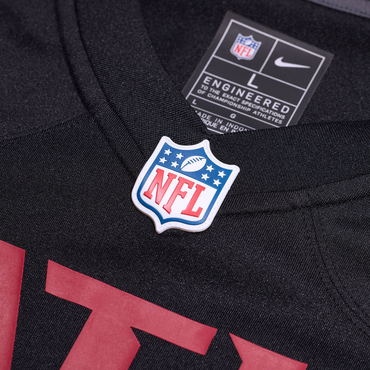 DeAngelo Malone Atlanta Falcons Nike Black Game Player Jersey