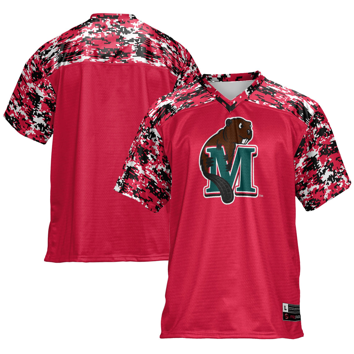 Minot State Beavers GameDay Greats Football Jersey - Red