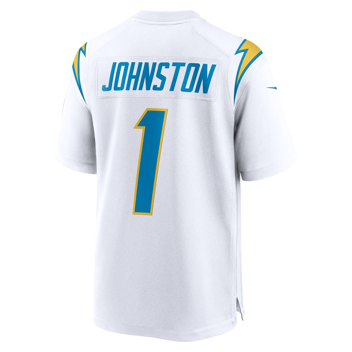 Los Angeles Chargers Quentin Johnston Nike White Away Game Jersey