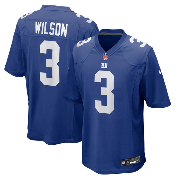 New York Giants Russell Wilson Nike Royal Game Jersey