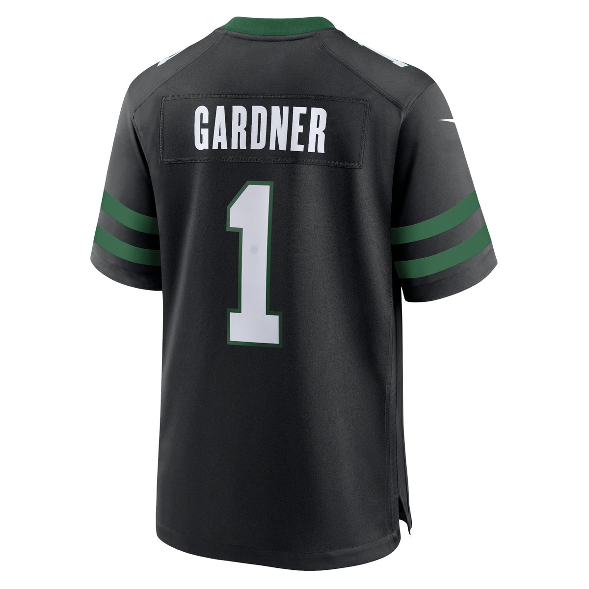 New York Jets Ahmad Sauce Gardner Nike Legacy Black Alternate Game Jersey