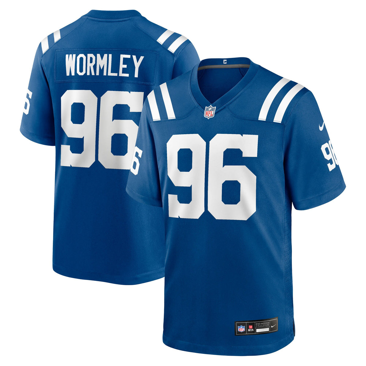 Indianapolis Colts Chris Wormley Nike Royal Team Game Jersey