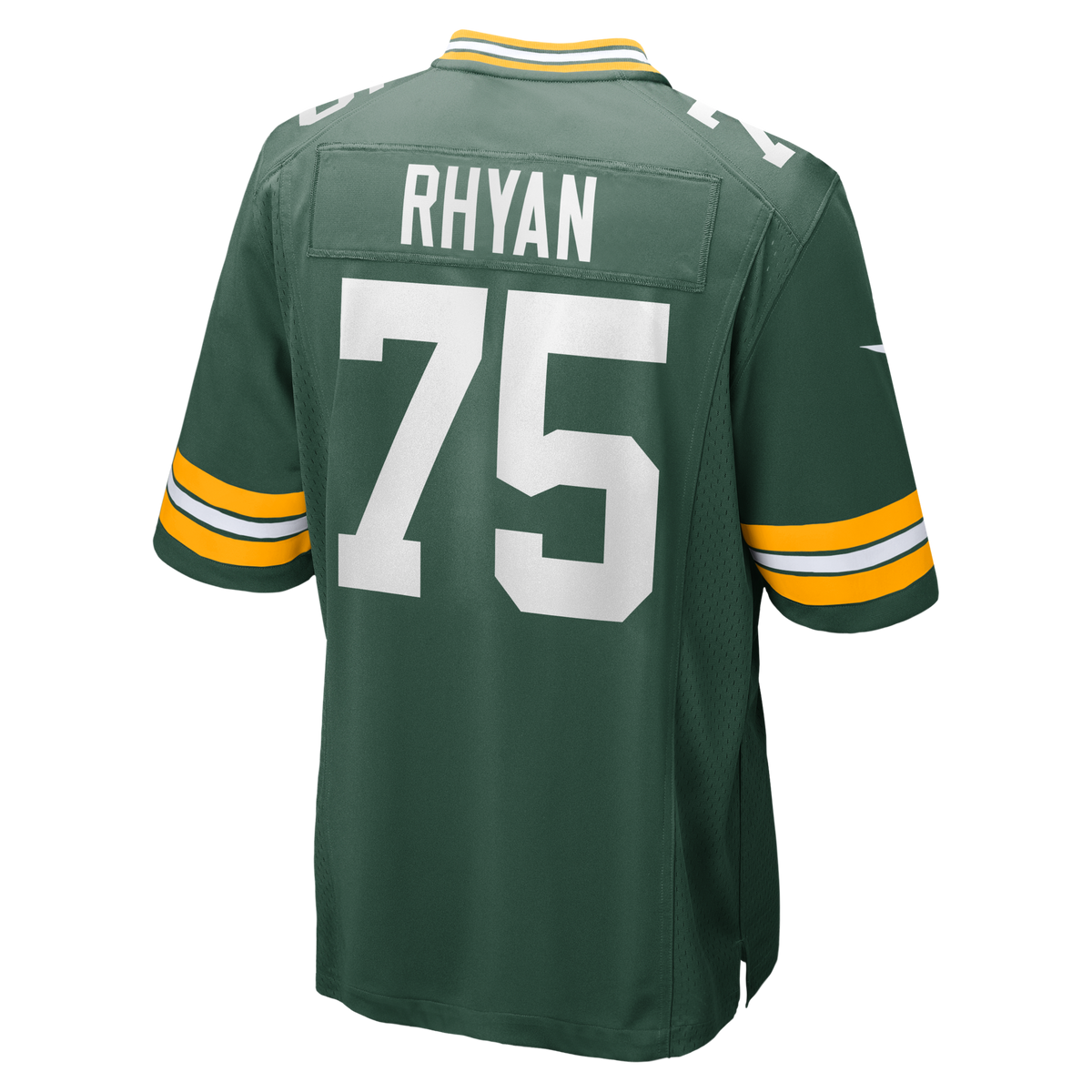 Green Bay Packers Sean Rhyan Nike Green Game Player Jersey
