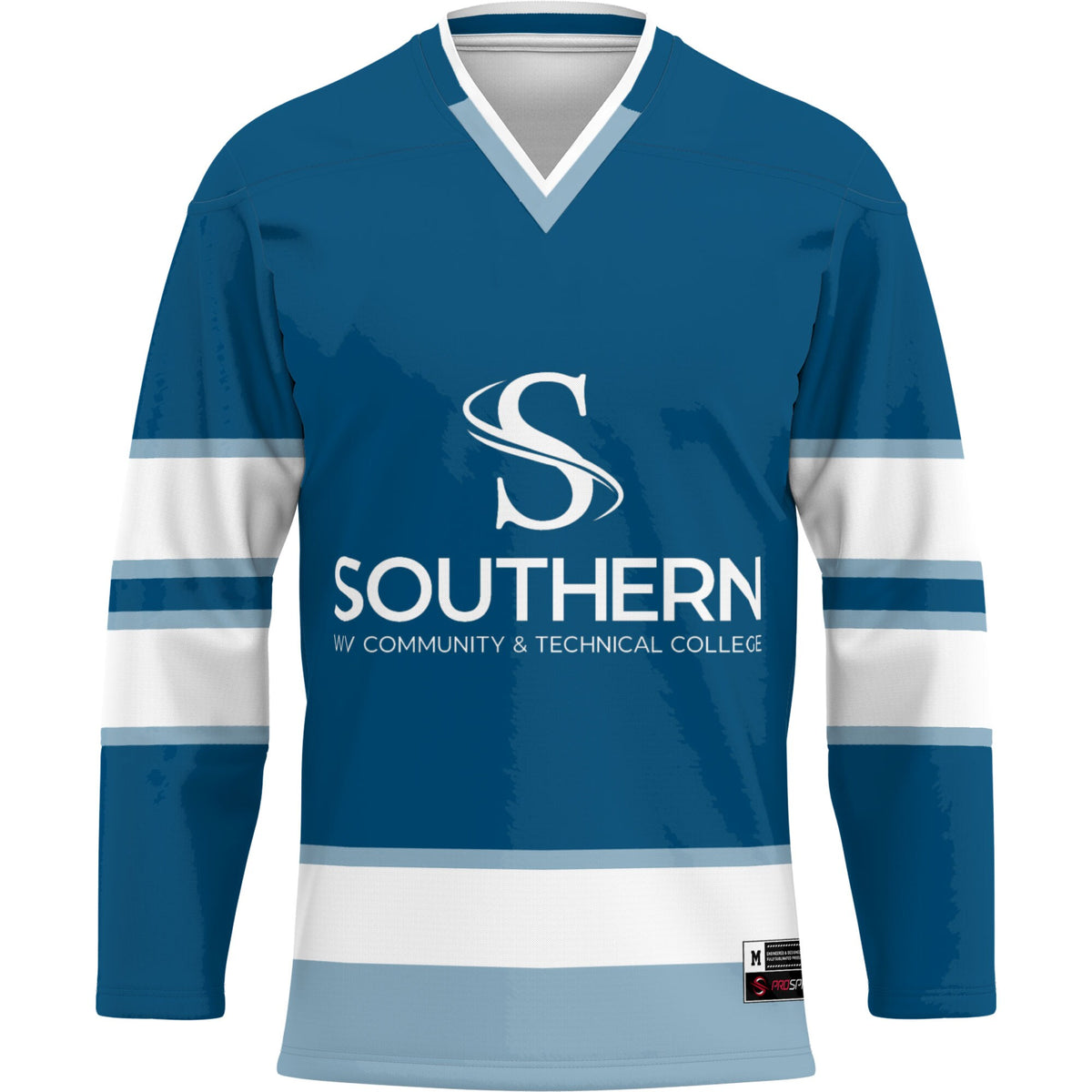 Southern West Virginia Community and Technical College GameDay Greats Hockey Jersey - Blue