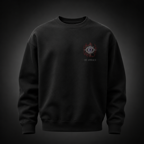 Black sweatshirt with Gojo Satoru & Sukuna Jujutsu Kaisen Honored Cursed graphic – photo 2