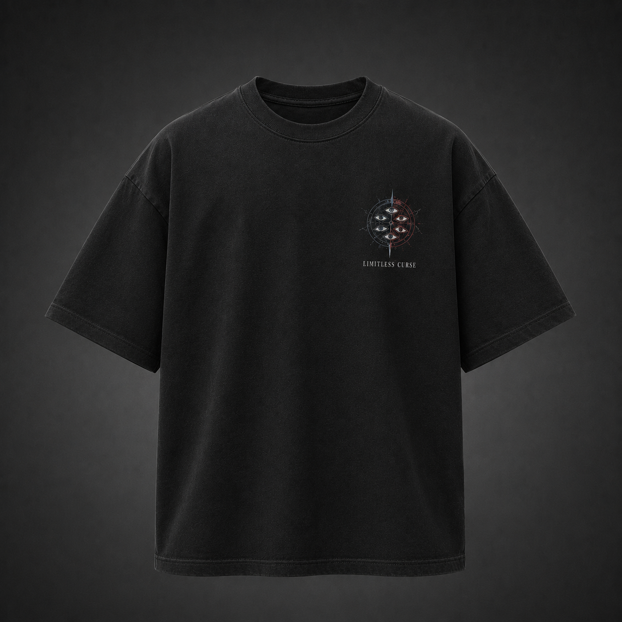 Black t-shirt with Gojo Satoru & Sukuna Jujutsu Kaisen Limitless Curse graphic – photo 2