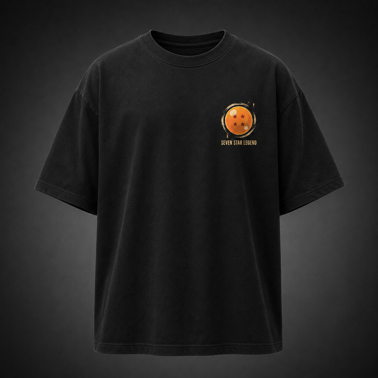 Black t-shirt with Goku & Bulma Dragon Ball Adventure Never Ends graphic – photo 2