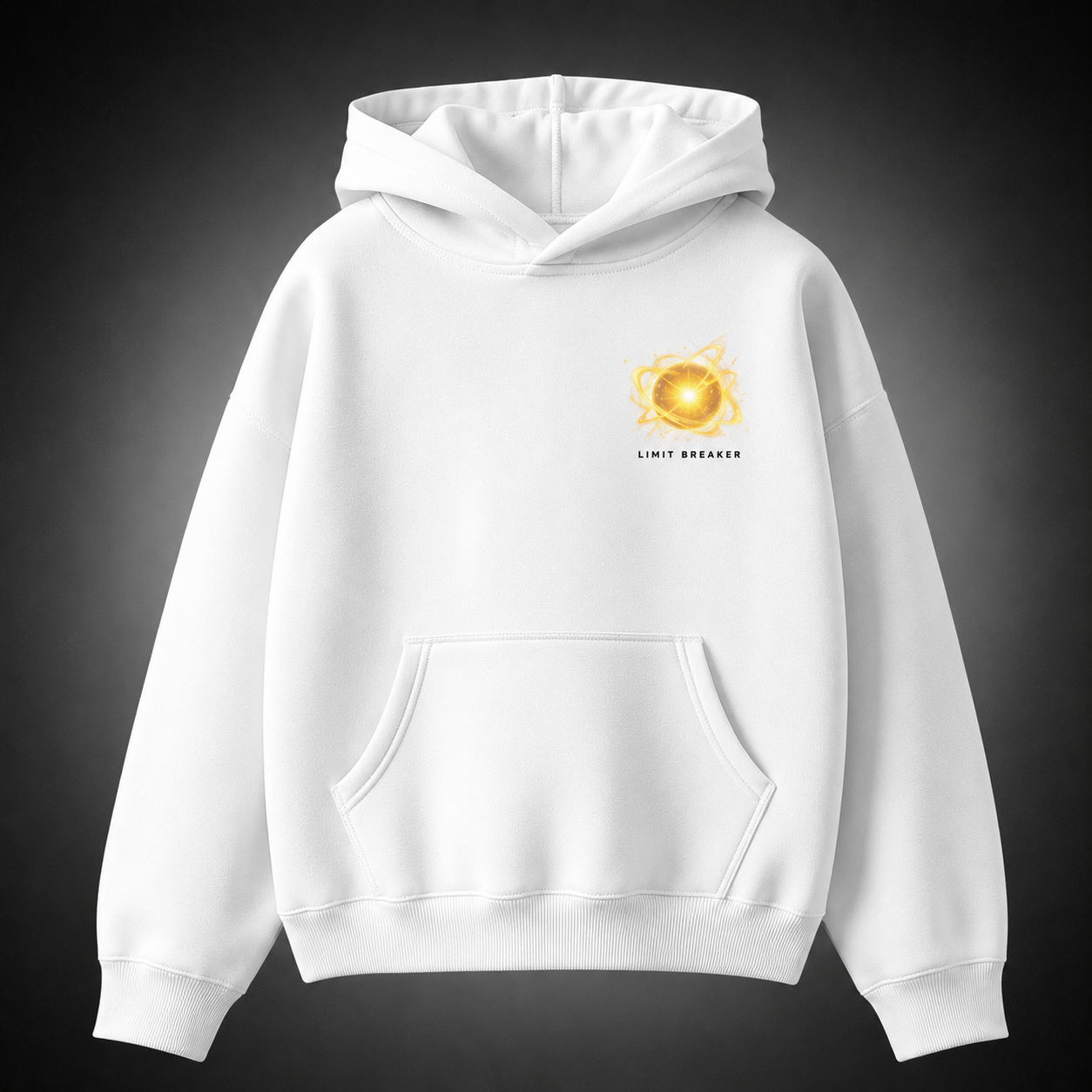 White hoodie with Goku Dragon Ball Ascend Beyond graphic – photo 2