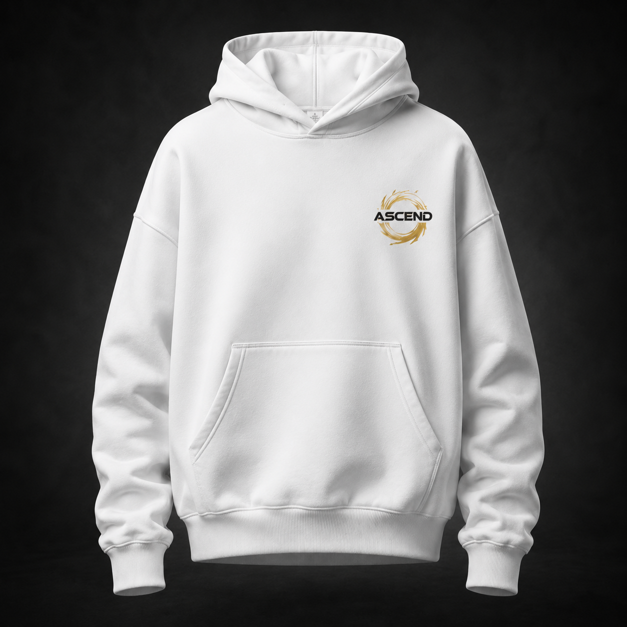 White hoodie with Goku Dragon Ball Saiyan Ascension graphic – photo 2