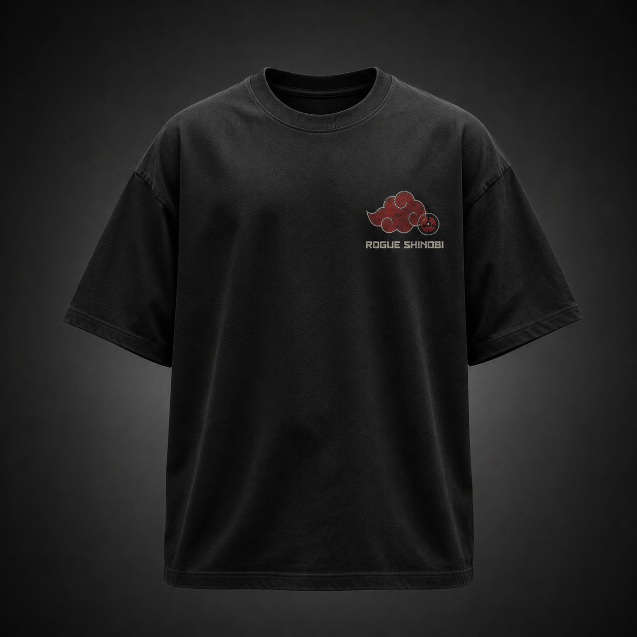 Black t-shirt with Itachi Uchiha Naruto Itachi Akatsuki Crows graphic – photo 2