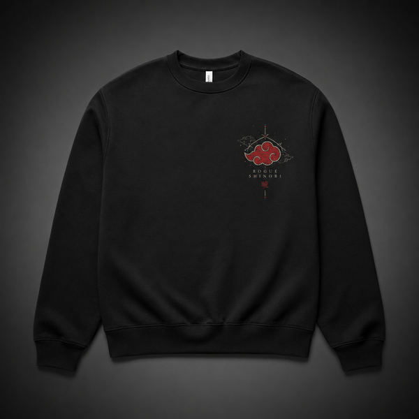 Black sweatshirt with Itachi Uchiha Naruto Rogue Shinobi Akatsuki graphic – photo 2