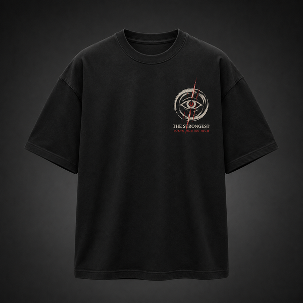 Black t-shirt with Jujutsu Kaisen Cursed Era graphic – photo 2