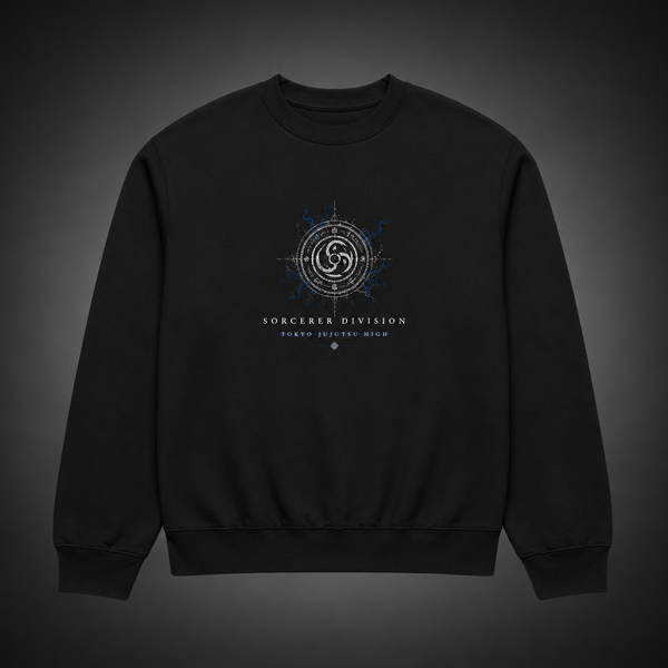 Black sweatshirt with Jujutsu Kaisen Tokyo Sorcerers graphic – photo 2