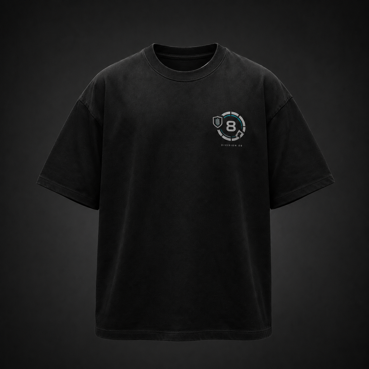 Black t-shirt with Kaiju No. 8 Monster Inside graphic – photo 2