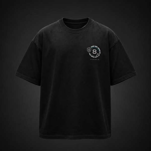Black t-shirt with Kaiju No. 8 Monster Inside graphic – photo 2