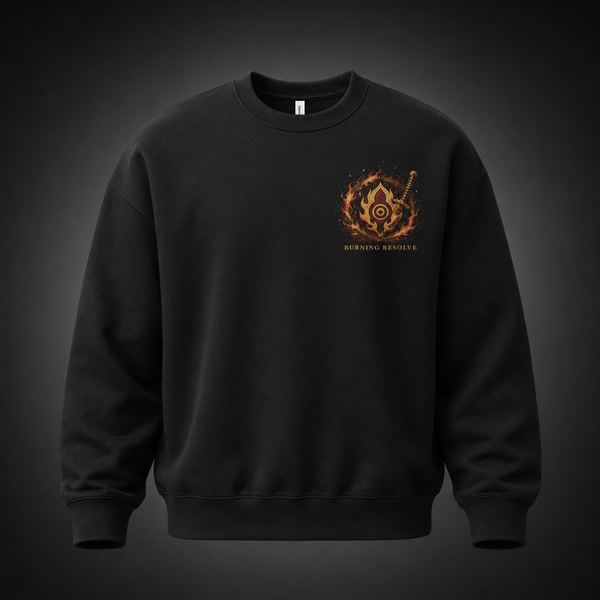Black sweatshirt with Kyojuro Rengoku Demon Slayer Ablaze Night Train graphic – photo 2