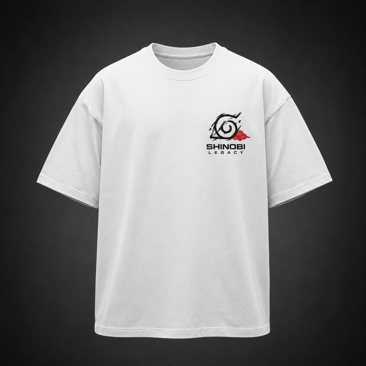 White t-shirt with Naruto Way Of The Shinobi graphic – photo 2