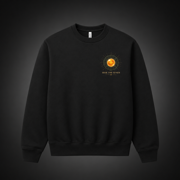 Black sweatshirt with Shenron Dragon Ball Legend Rising graphic – photo 2