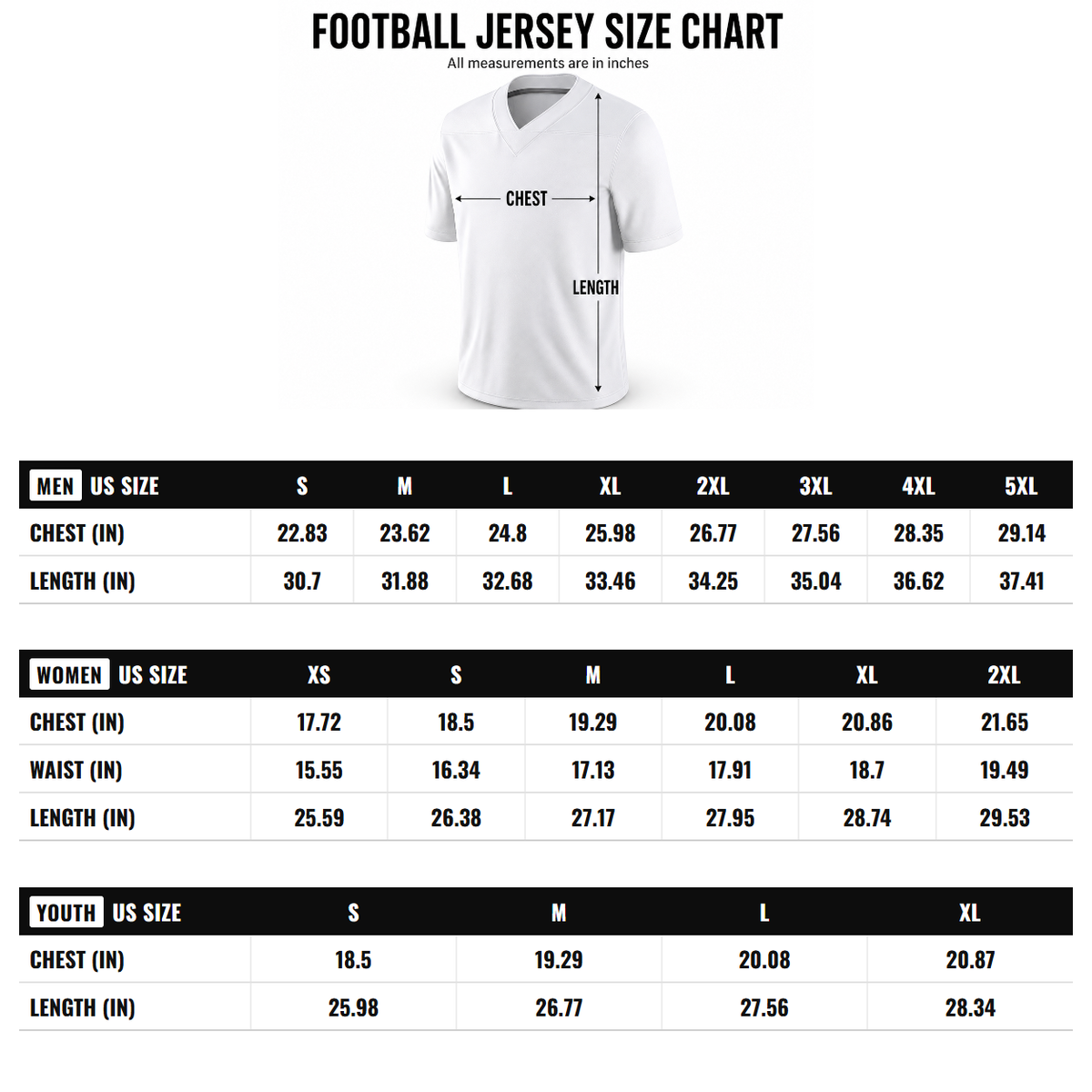 #00 Kansas Jayhawks Swingman Jersey - White size chart